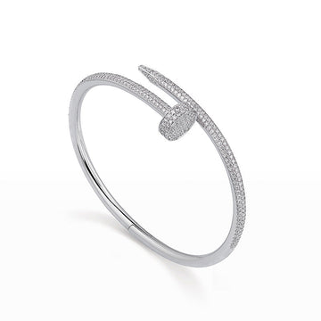 [Elara jewelsry ]JUSTE BRACELET 3.5MM ALL DIAMONDS