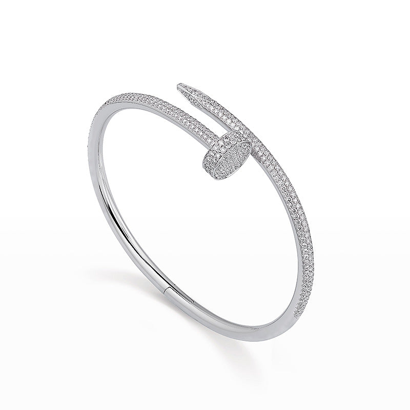 [Elara jewelsry ]JUSTE BRACELET 3.5MM ALL DIAMONDS