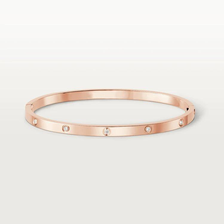 [Elara jewelsry ]LOVE BRACELET 3.65MM 10 DIAMONDS