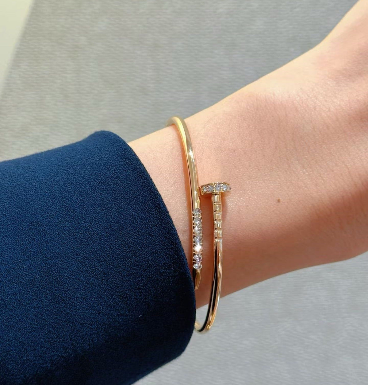 [Elara jewelsry]JUSTE BRACELET 2.5MM DIAMONDS NEW