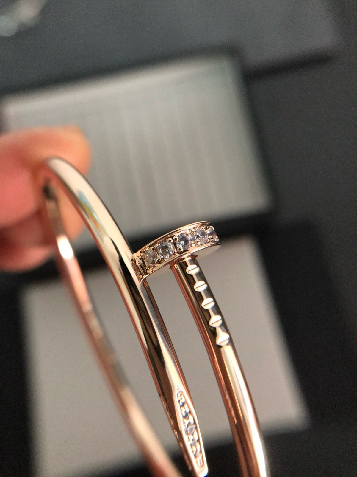 [Elara jewelsry ]JUSTE BRACELET 3.5MM DIAMONDS