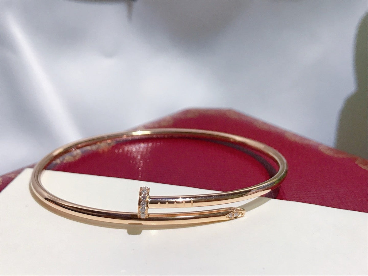 [Elara jewelsry ]JUSTE BRACELET 2.5MM DIAMONDS