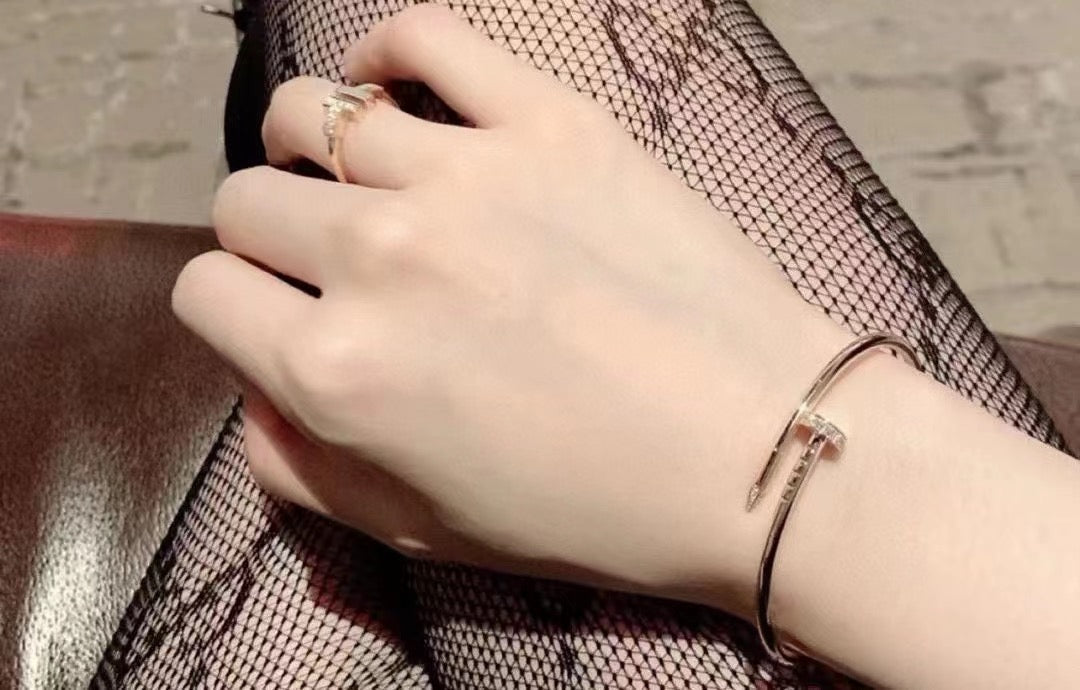 [Elara jewelsry ]JUSTE BRACELET 2.5MM DIAMONDS