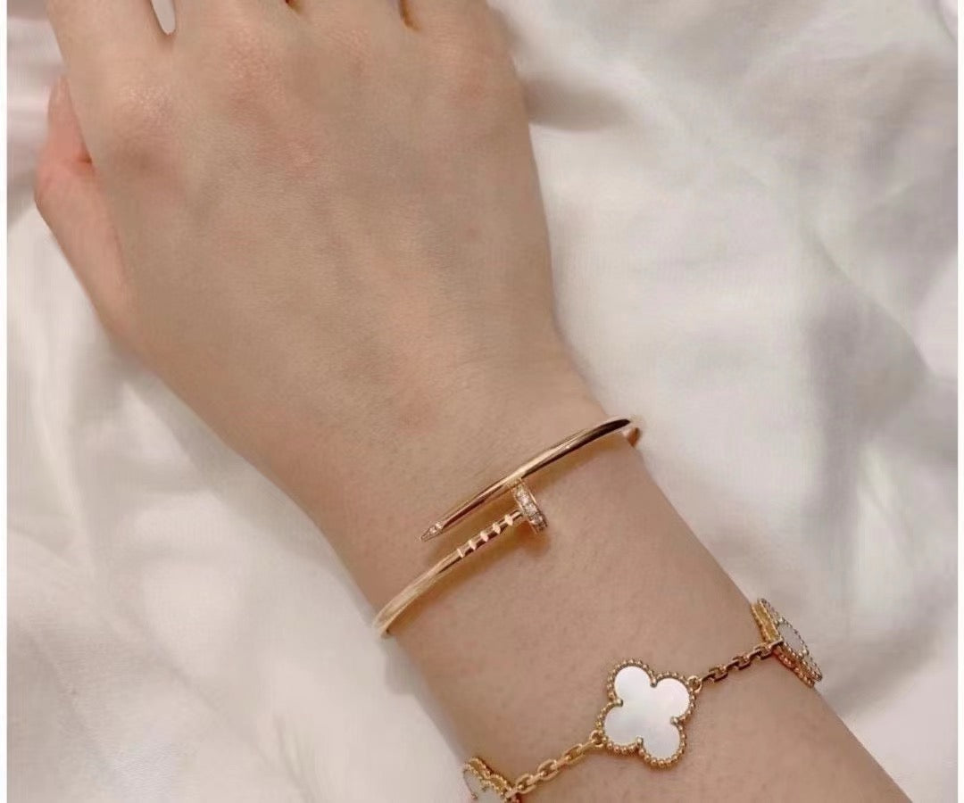 [Elara jewelsry ]JUSTE BRACELET 2.5MM DIAMONDS