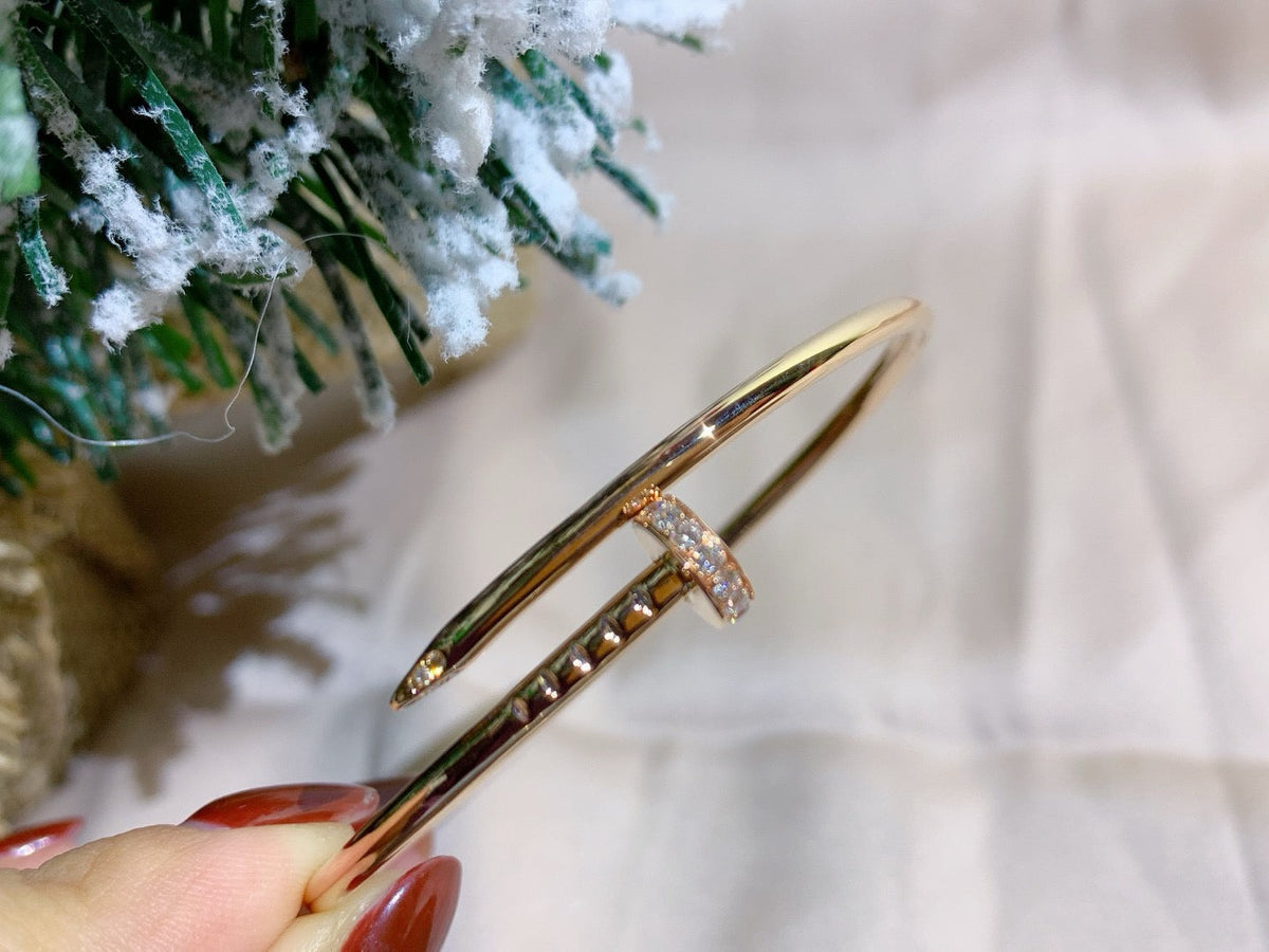 [Elara jewelsry ]JUSTE BRACELET 2.5MM DIAMONDS