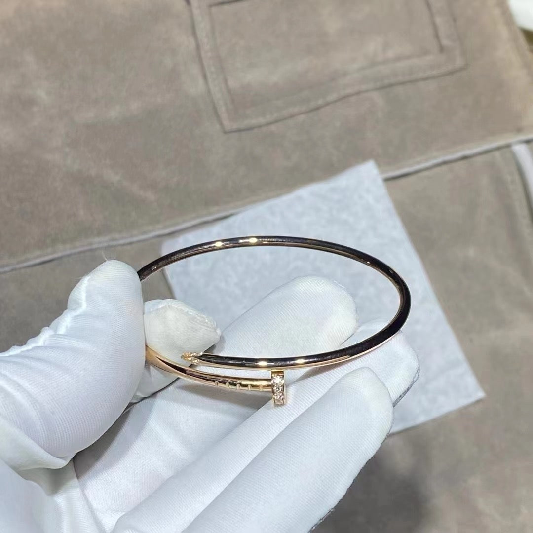 [Elara jewelsry ]JUSTE BRACELET 2.5MM DIAMONDS