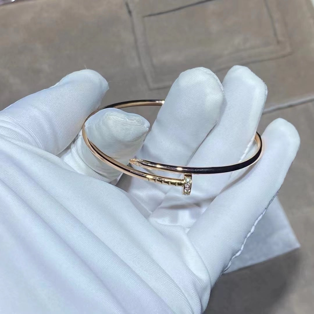 [Elara jewelsry ]JUSTE BRACELET 2.5MM DIAMONDS