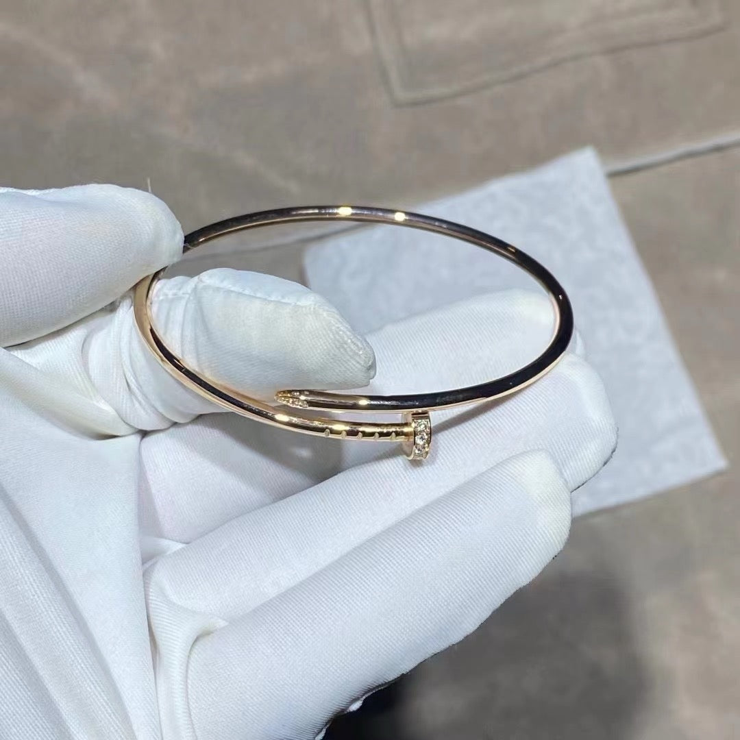 [Elara jewelsry ]JUSTE BRACELET 2.5MM DIAMONDS