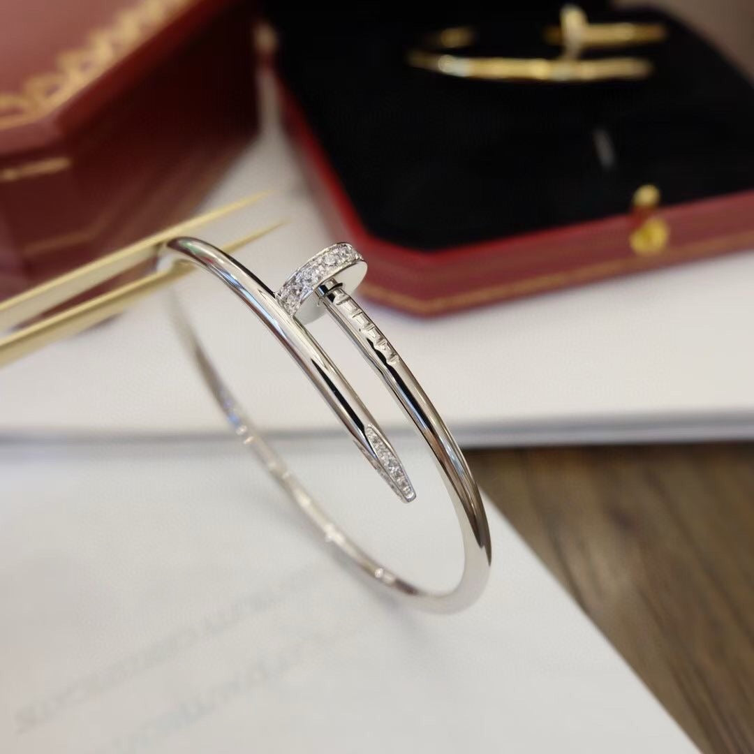 [Elara jewelsry ]JUSTE BRACELET 3.5MM DIAMONDS