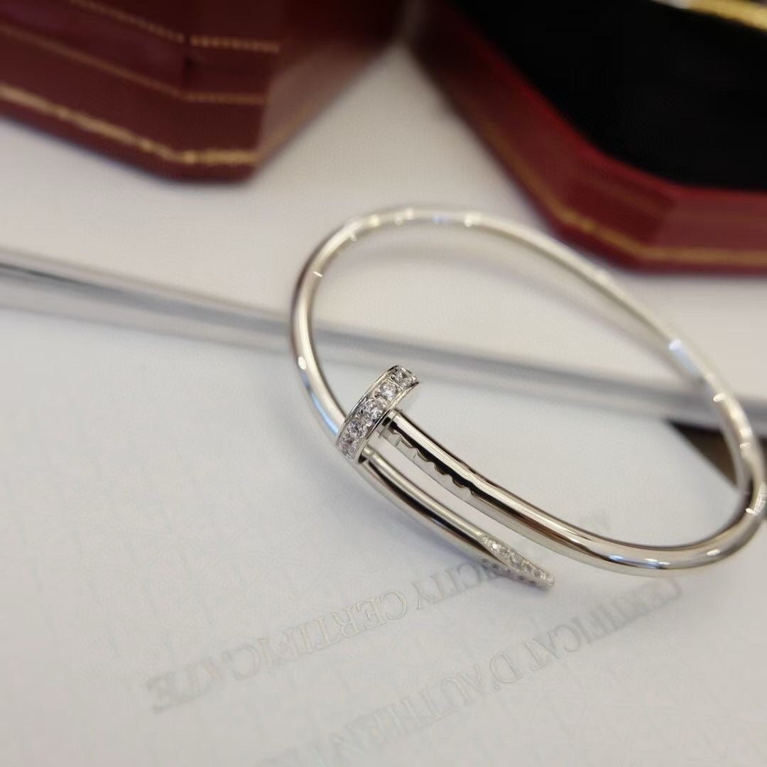 [Elara jewelsry ]JUSTE BRACELET 3.5MM DIAMONDS