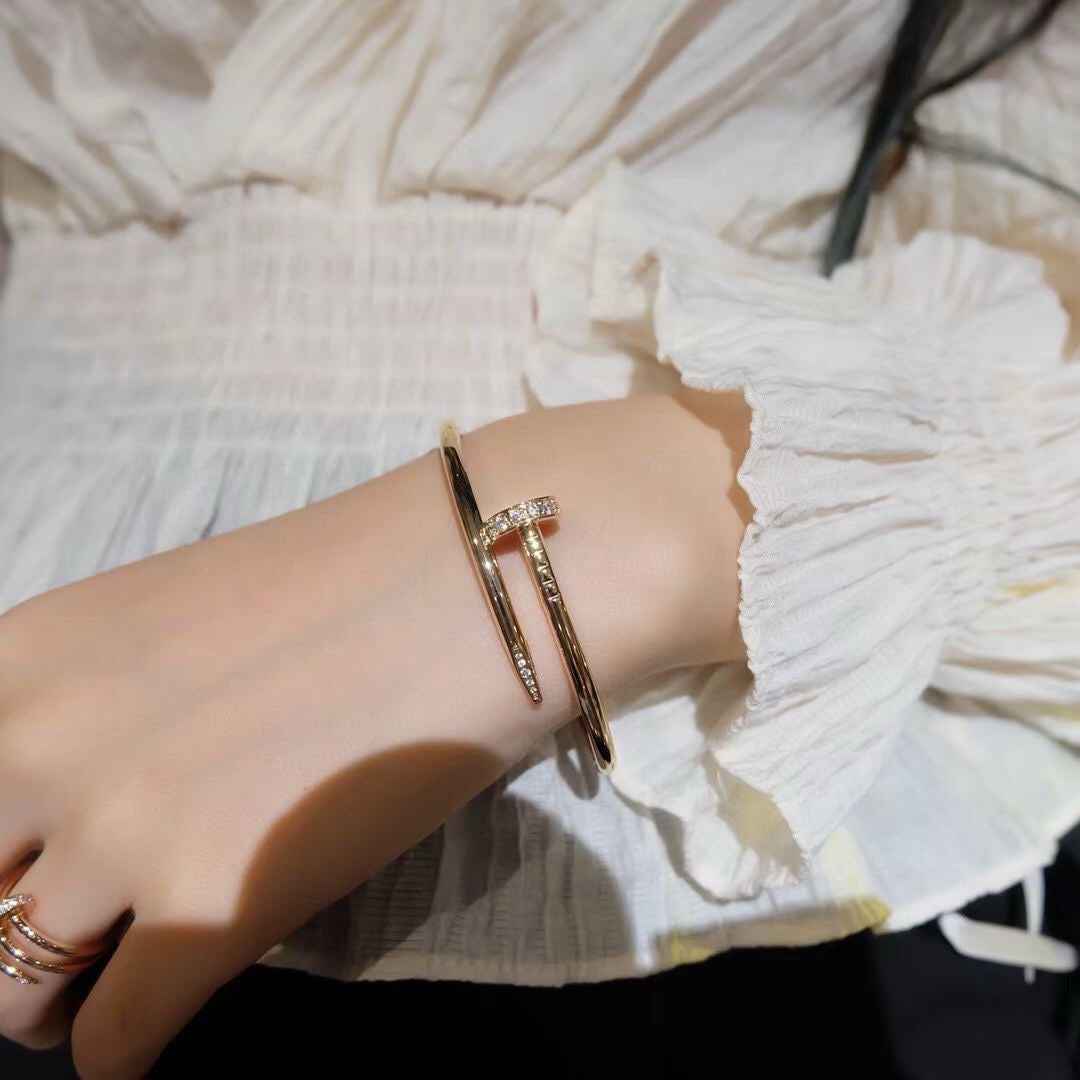 [Elara jewelsry ]JUSTE BRACELET 3.5MM DIAMONDS
