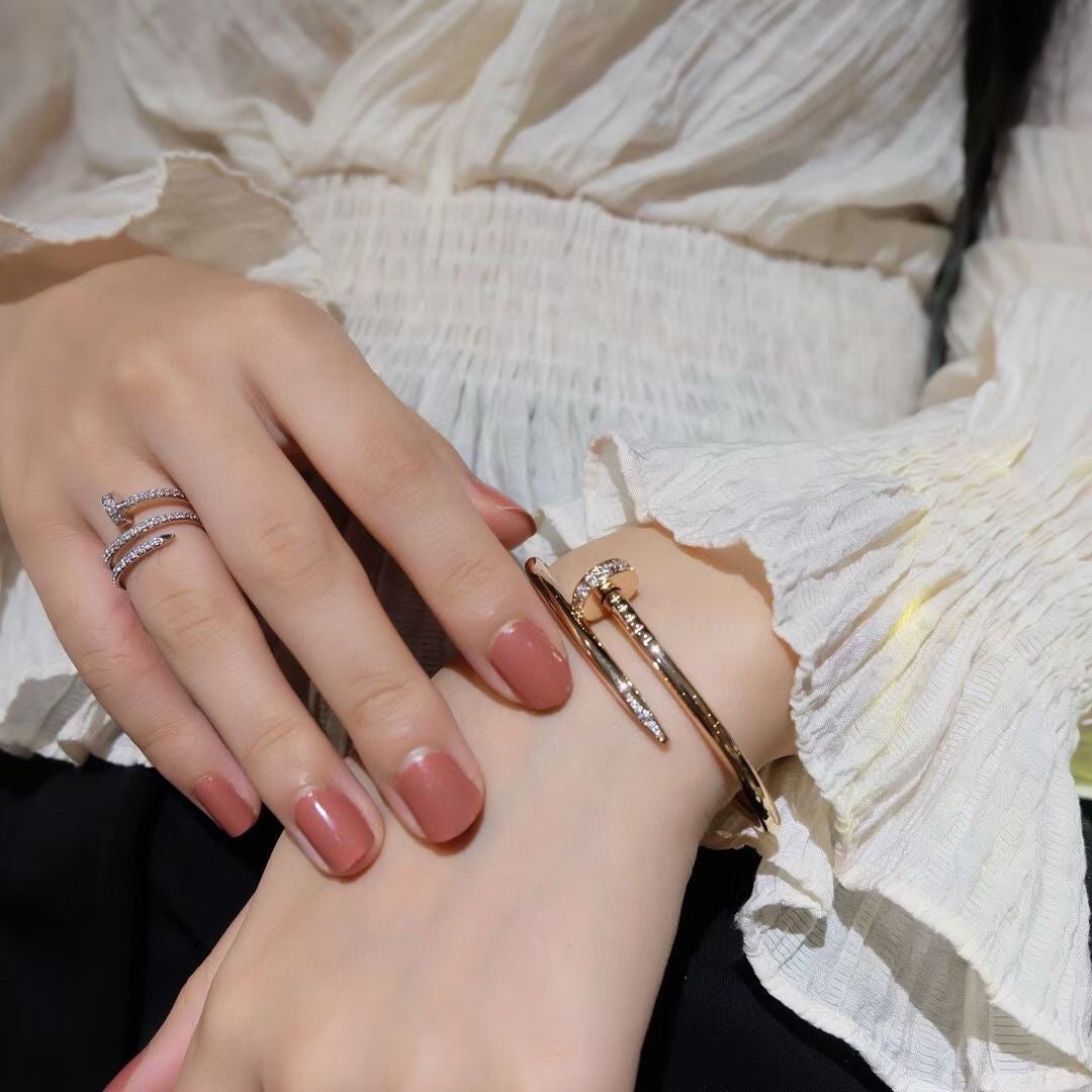 [Elara jewelsry ]JUSTE BRACELET 3.5MM DIAMONDS