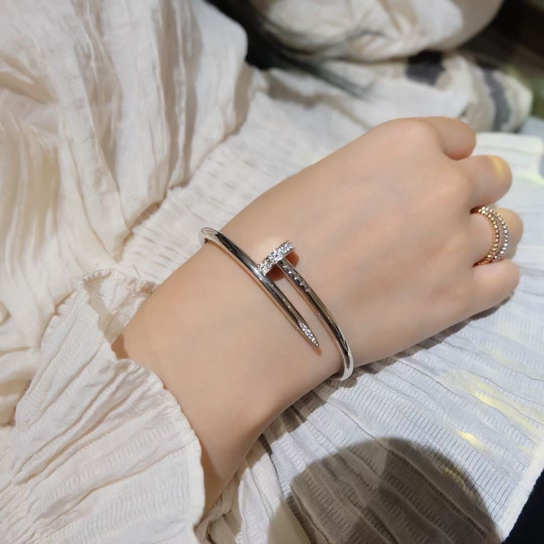 [Elara jewelsry ]JUSTE BRACELET 3.5MM DIAMONDS