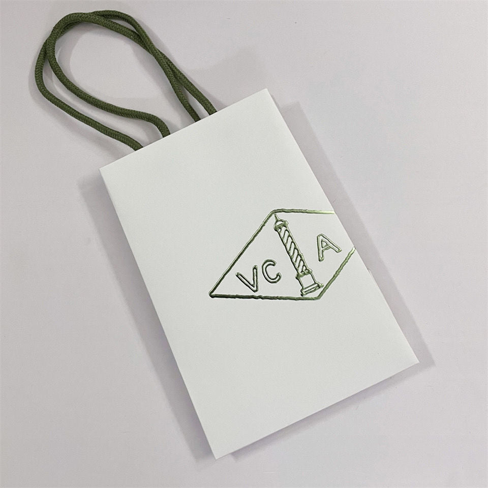 [Elara jewelsry ]VA CLOVER BRACELET NECKLACE RING BOX GIFT BAG