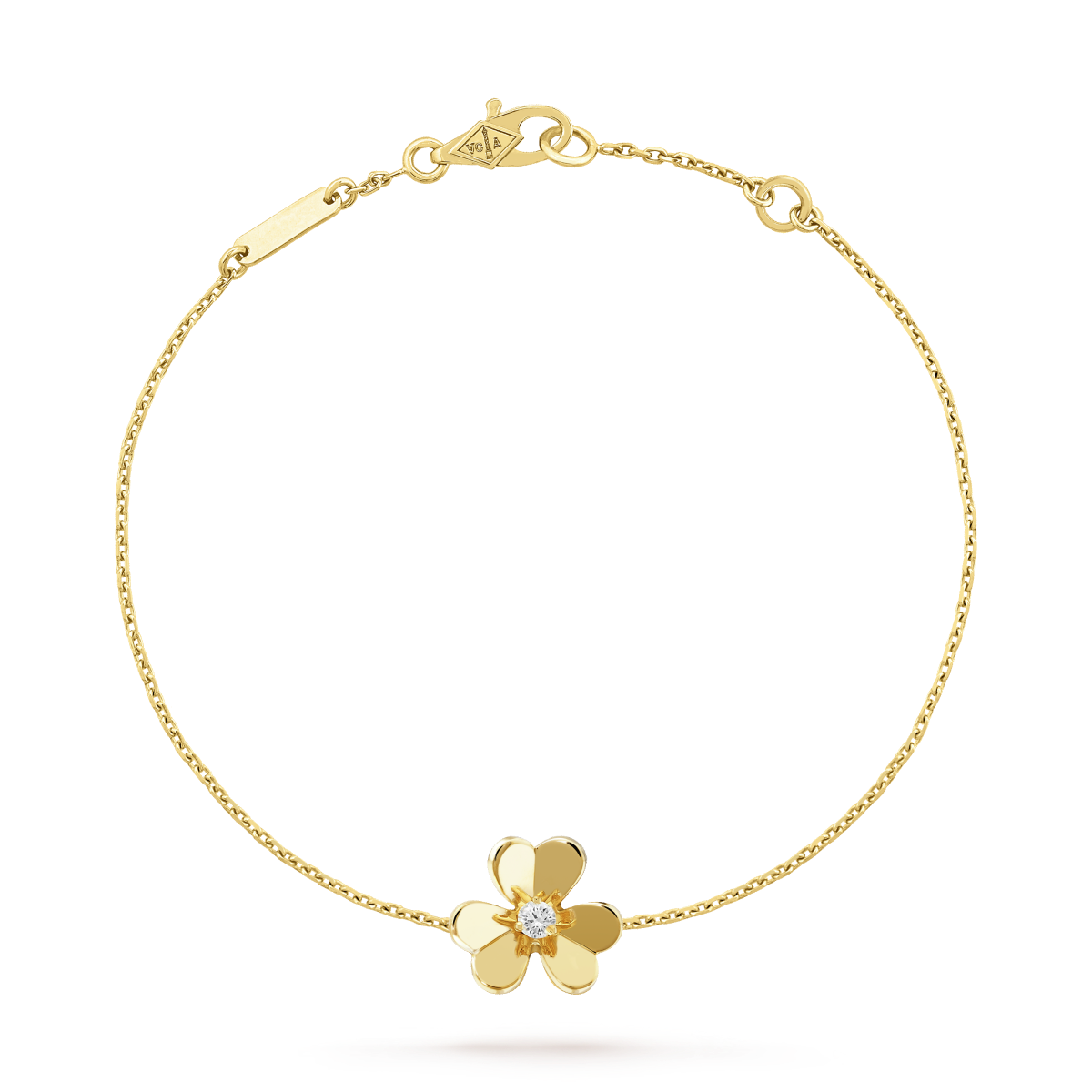[Elara jewelsry ]FRIVOLE GOLD FLOWER PINK MALACHITE BRACELET