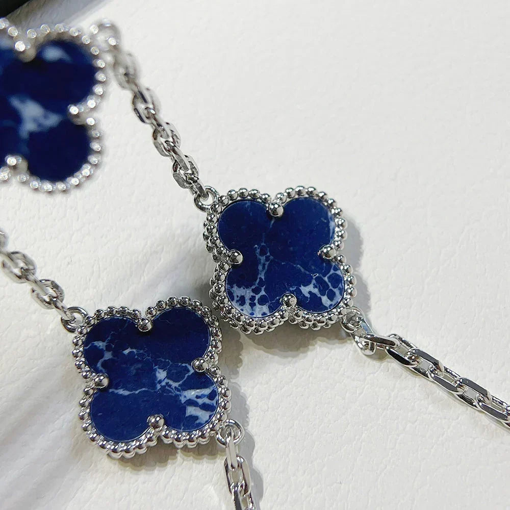 [Elara jewelsry ]CLOVER 5 MOTIF PIETERSITE BRACELET COLLECTION