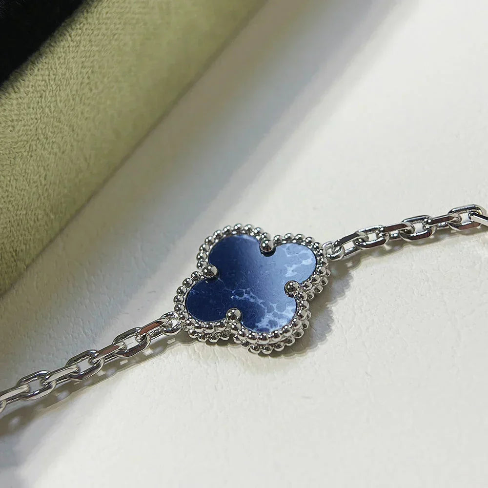 [Elara jewelsry ]CLOVER 5 MOTIF PIETERSITE BRACELET COLLECTION