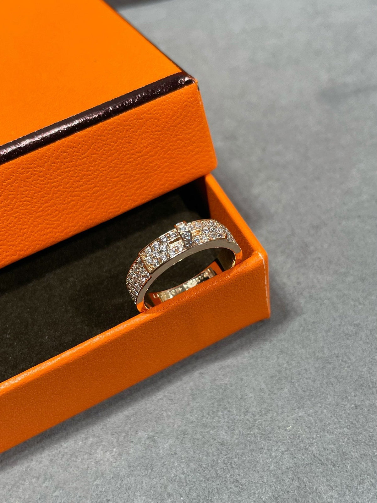 [Elara jewelsry ]KELLY PINK GOLD DIAMOND RING
