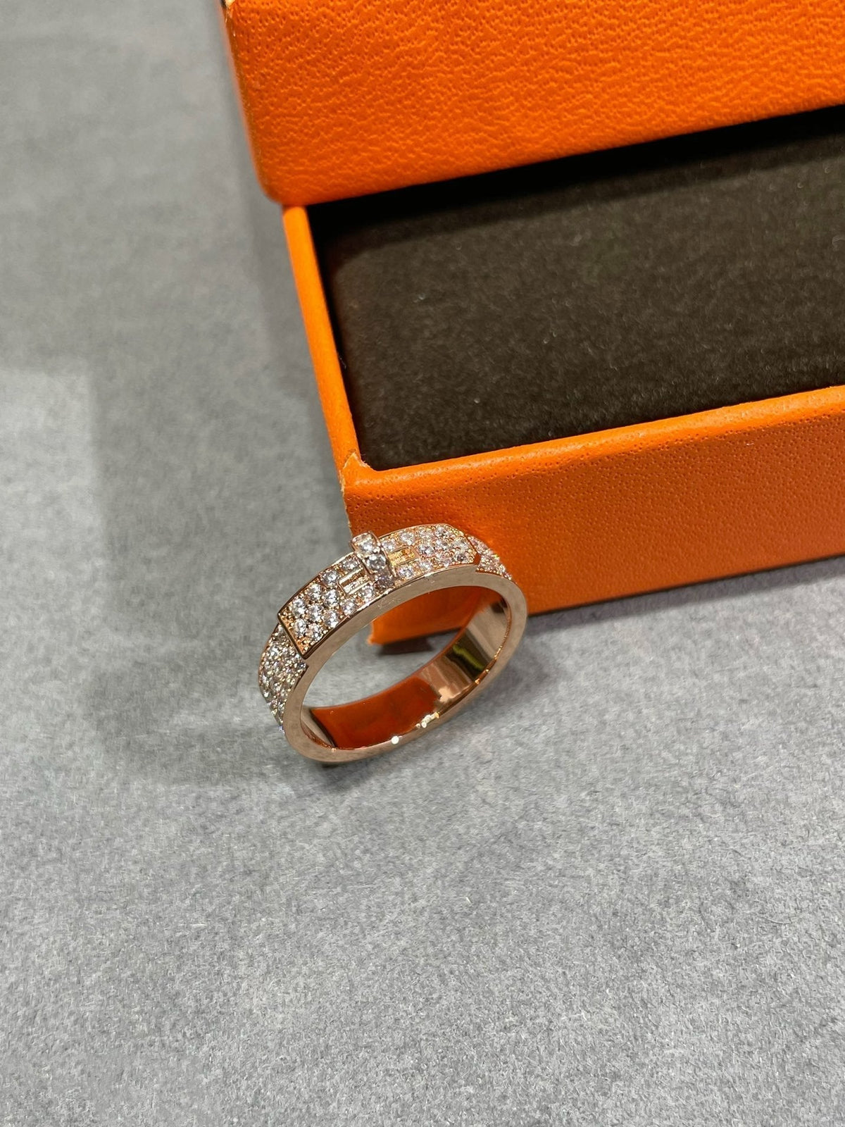 [Elara jewelsry ]KELLY PINK GOLD DIAMOND RING