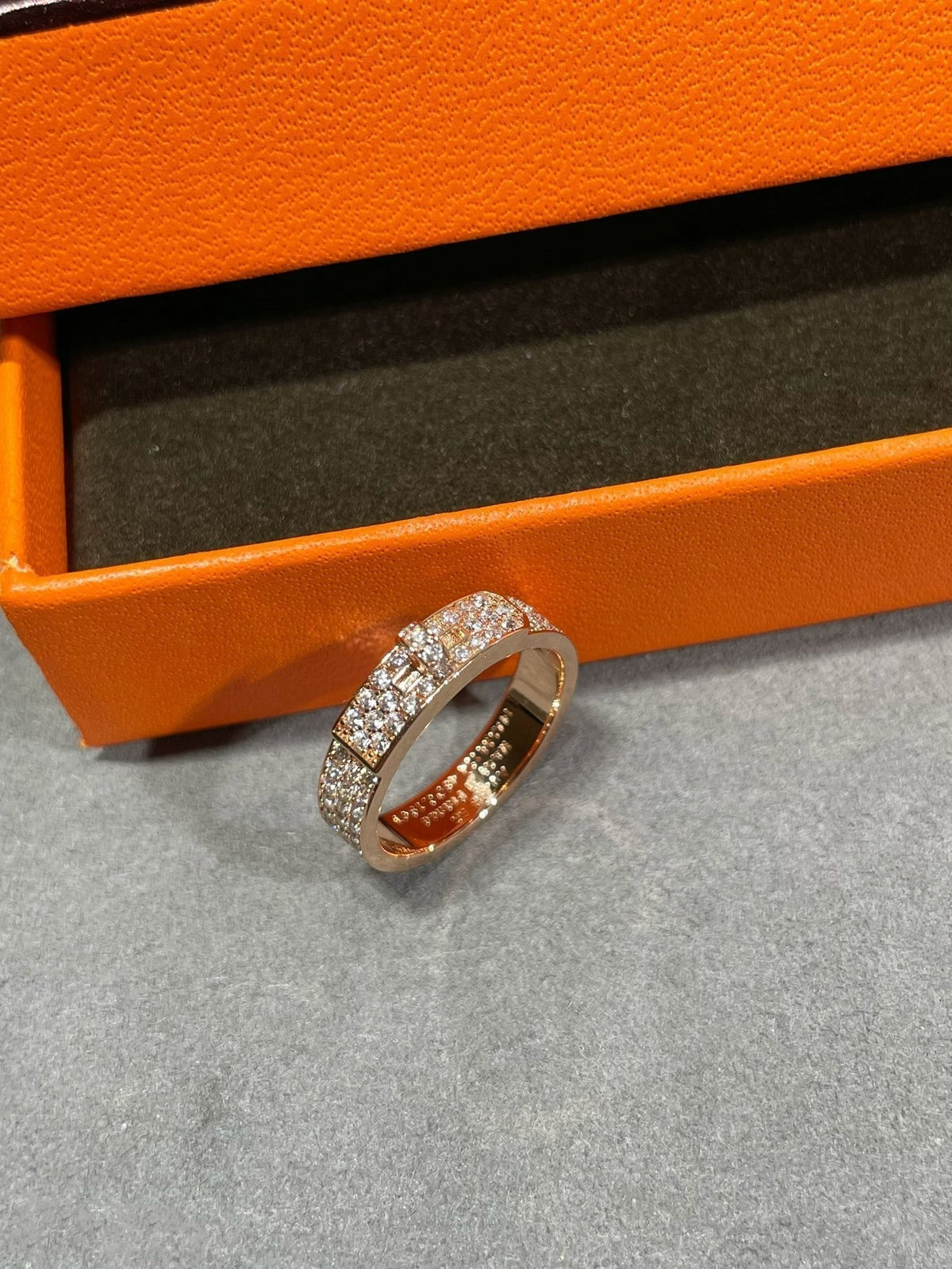 [Elara jewelsry ]KELLY PINK GOLD DIAMOND RING