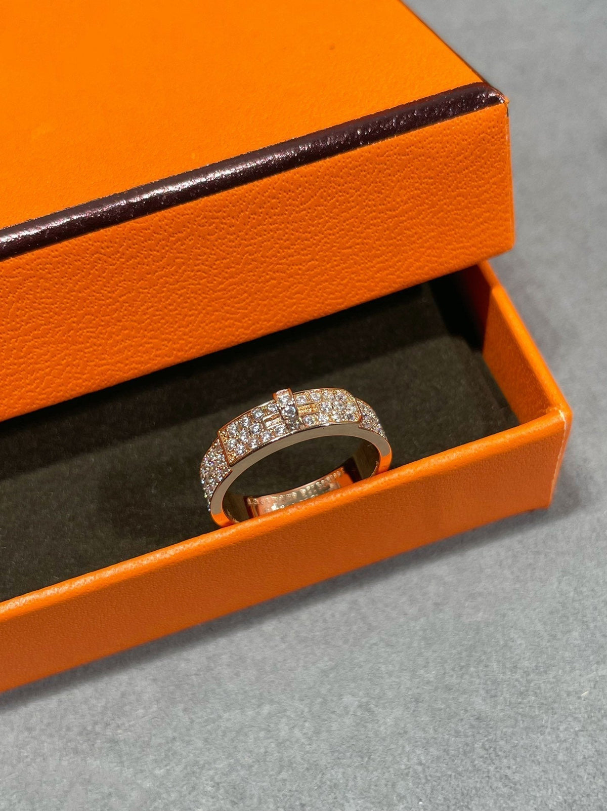 [Elara jewelsry ]KELLY PINK GOLD DIAMOND RING