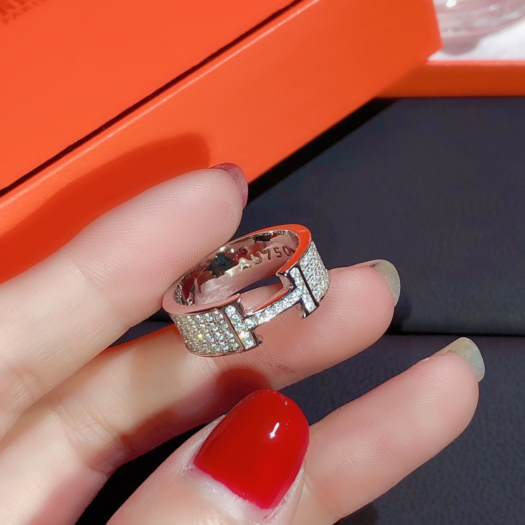 [Elara jewelsry ]H RING FULL DIAMOND