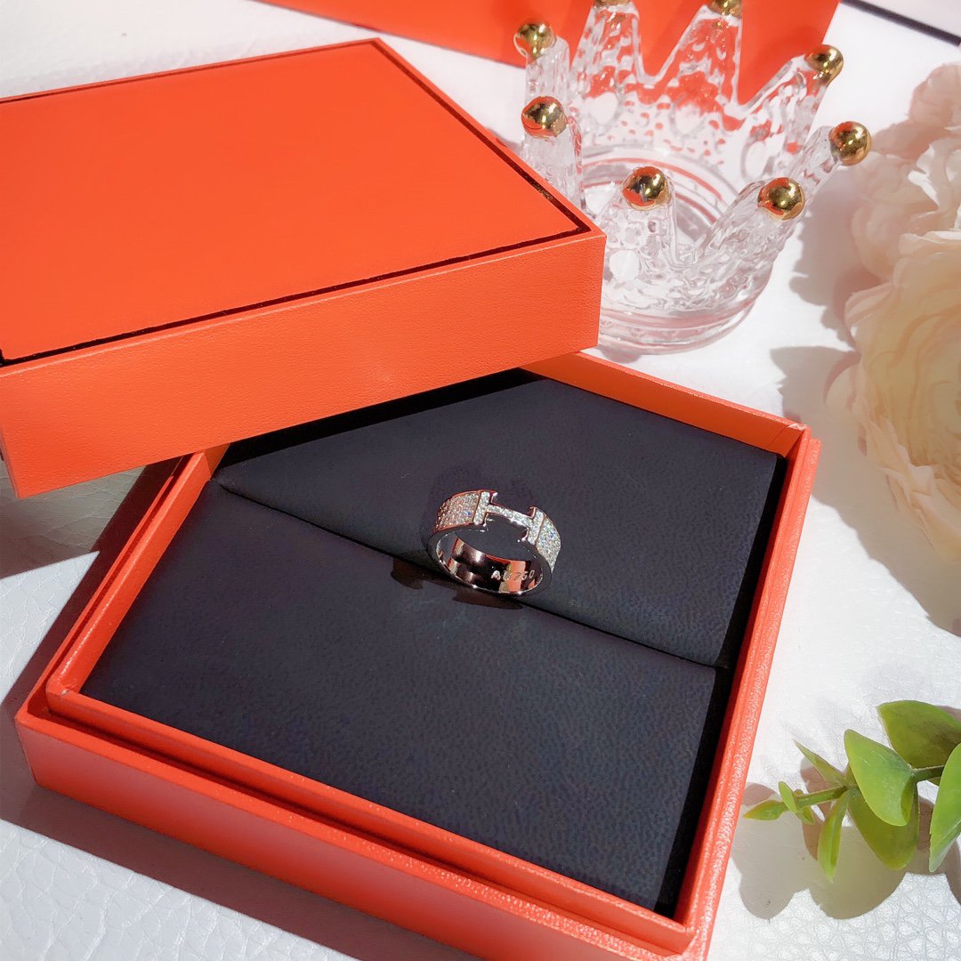 [Elara jewelsry ]H RING FULL DIAMOND