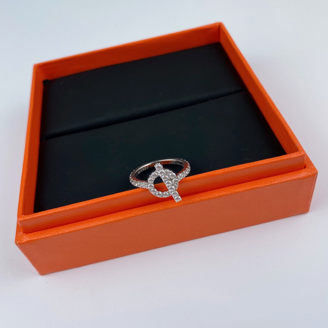 [Elara jewelsry ]ECHAPPEE RING SILVER DIAMOND