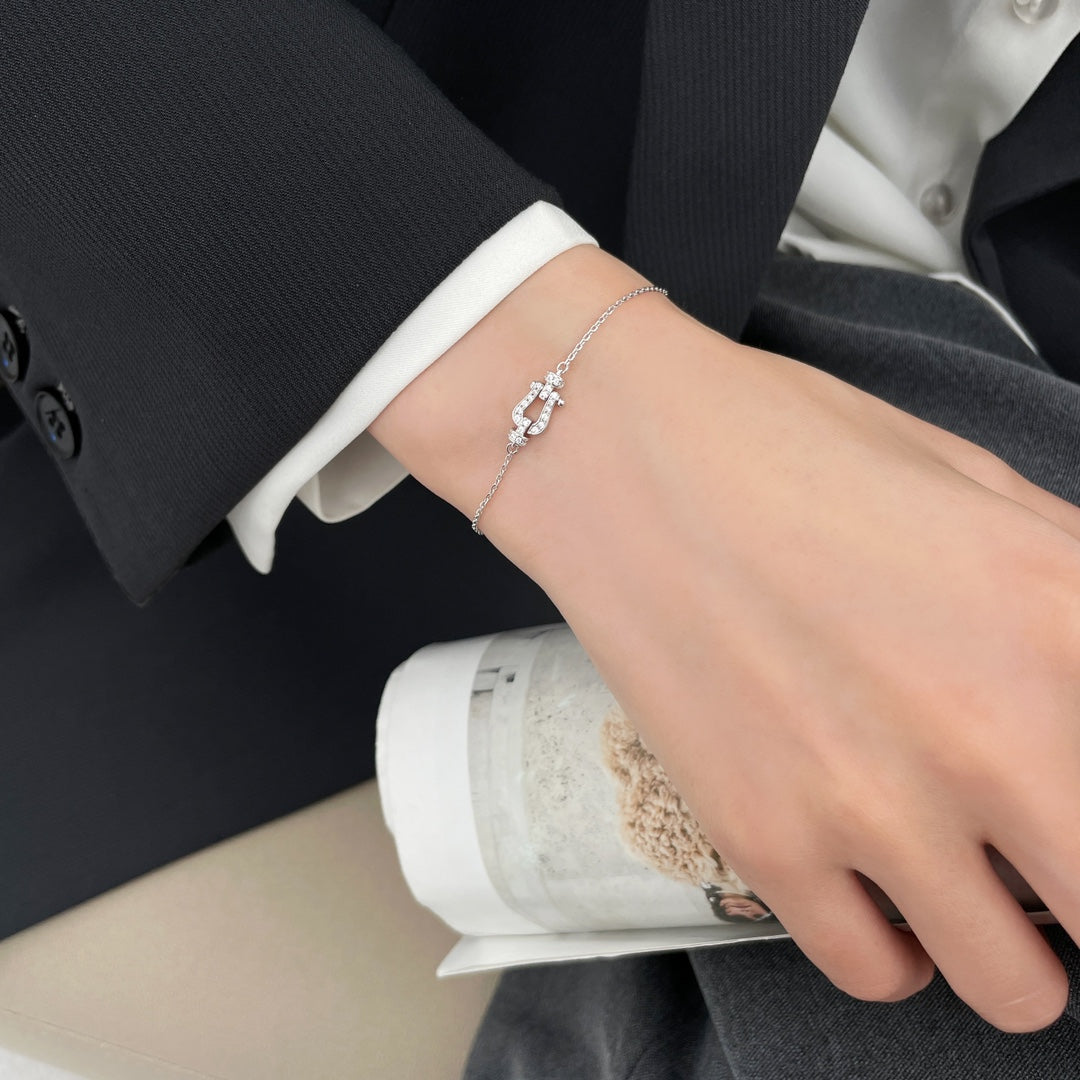 [Elara jewelsry ]FORCE 10 SMALL CHAIN BRACELET