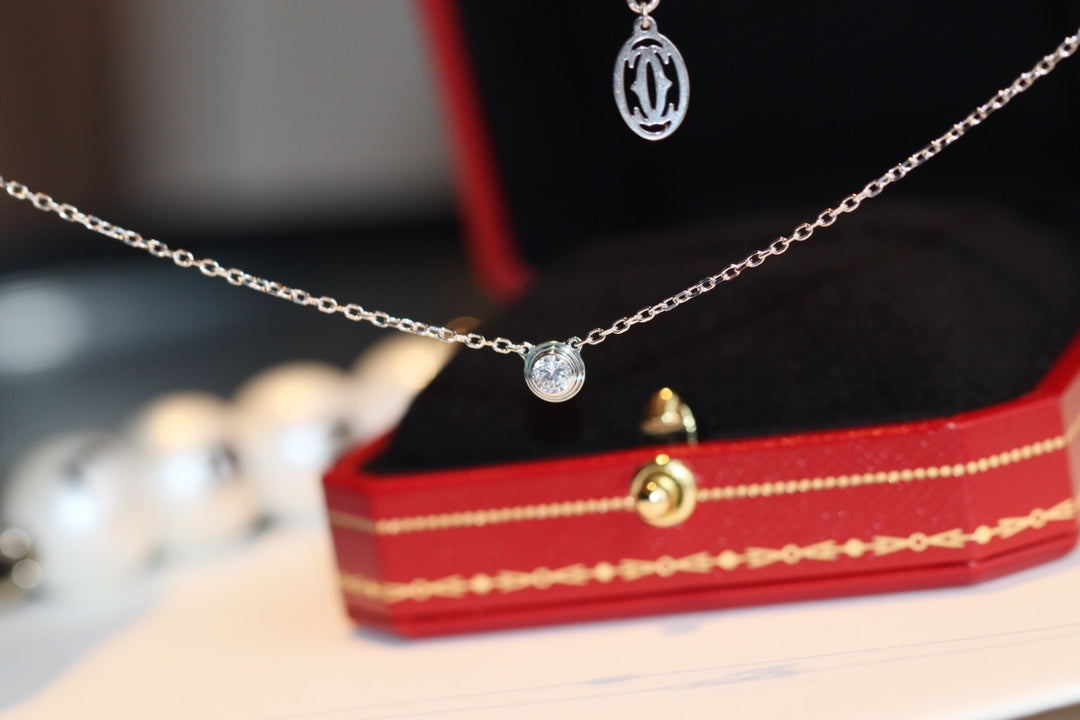 [Elara jewelsry ]DAMOUR DIAMOND NECKLACE