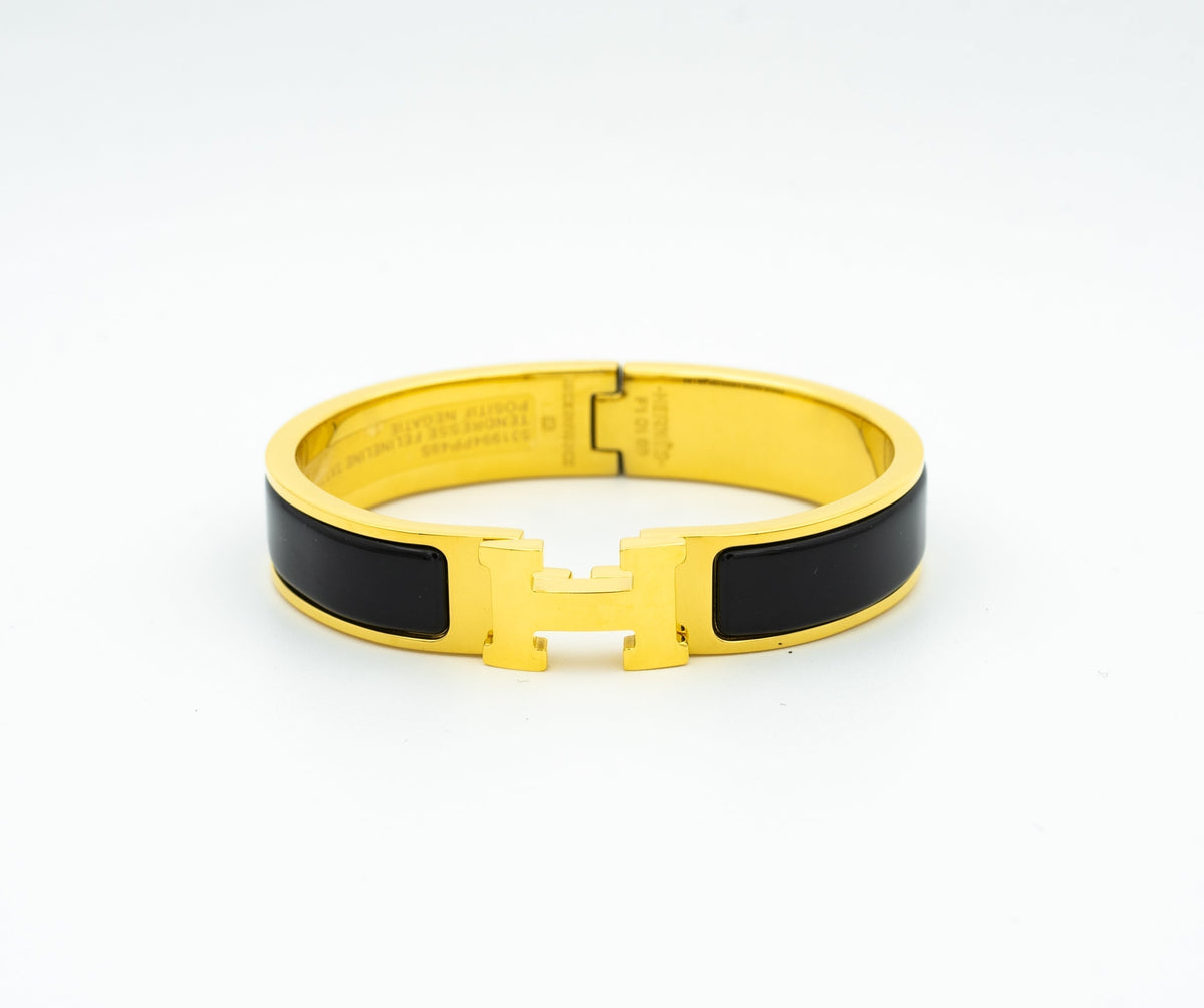 [Elara jewelsry ]H BLACK BRACELET