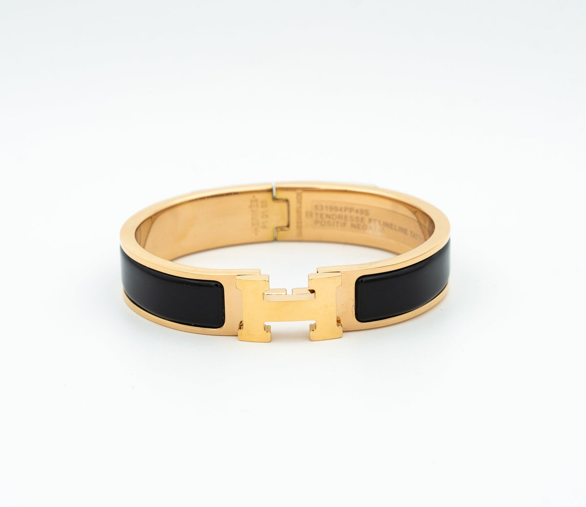 [Elara jewelsry ]H BLACK BRACELET