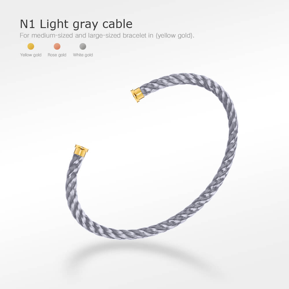 [Elara jewelsry ]FORCE SERIES BRACELET CABLES 50 CHOICES (DIY SELECTION)