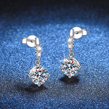 [Elara]DYNAMIC TASSEL MOISSANITE DROP EARRINGS
