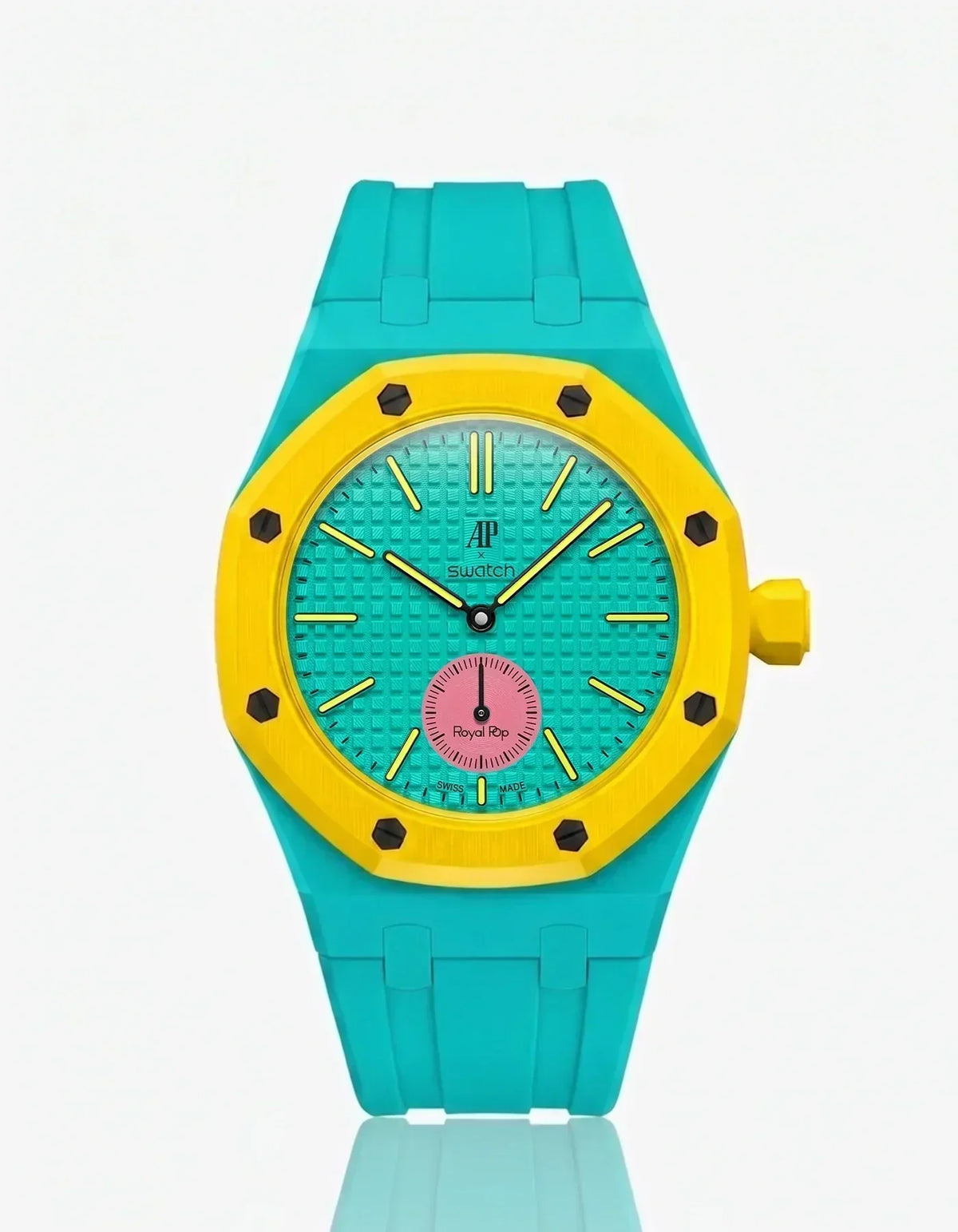 Silicone Strap & Case  Royal Pop Otg Roz(Customize  Colors)