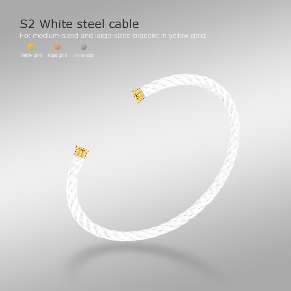 [Elara jewelsry ]FORCE SERIES BRACELET CABLES 50 CHOICES (DIY SELECTION)