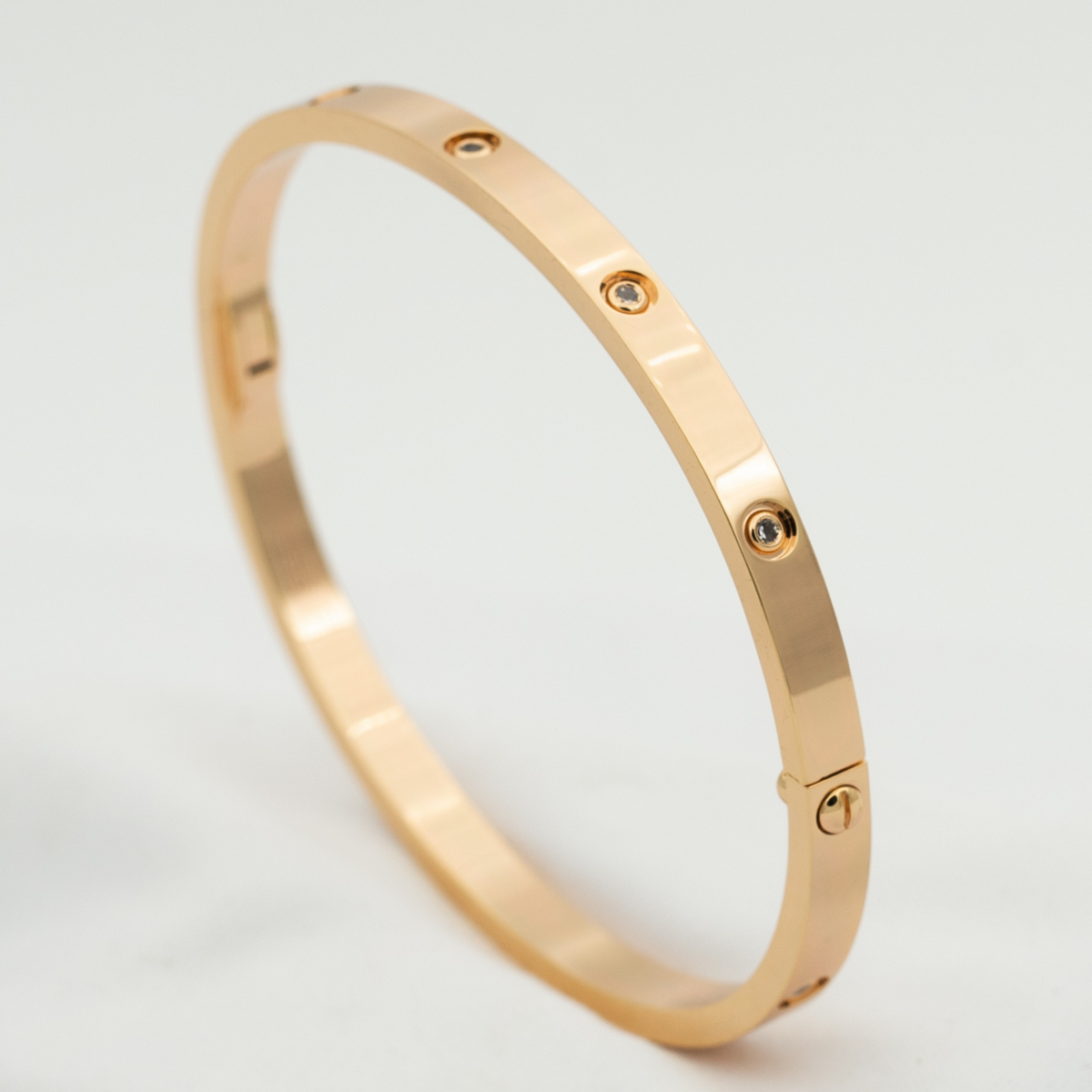 [Elara jewelsry ]LOVE BRACELET 3.65MM 10 DIAMONDS