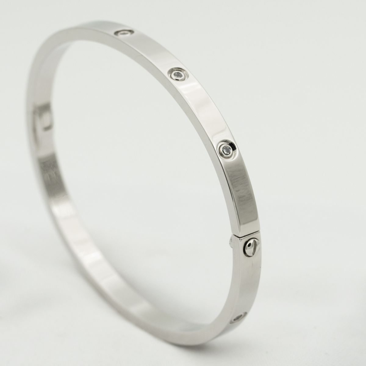 [Elara jewelsry ]LOVE BRACELET 3.65MM 10 DIAMONDS