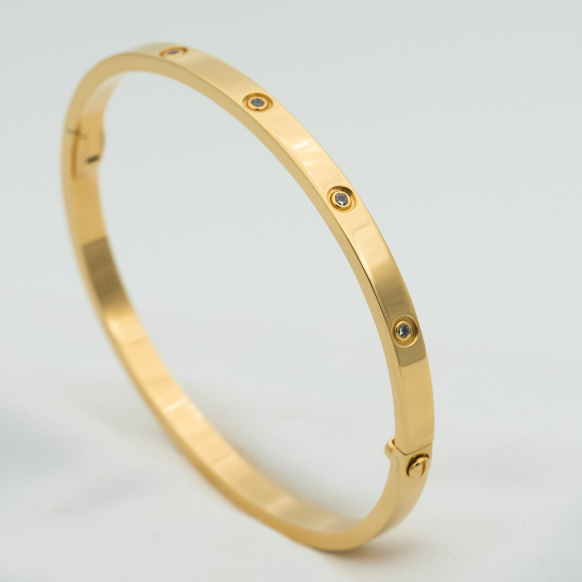 [Elara jewelsry ]LOVE BRACELET 3.65MM 10 DIAMONDS