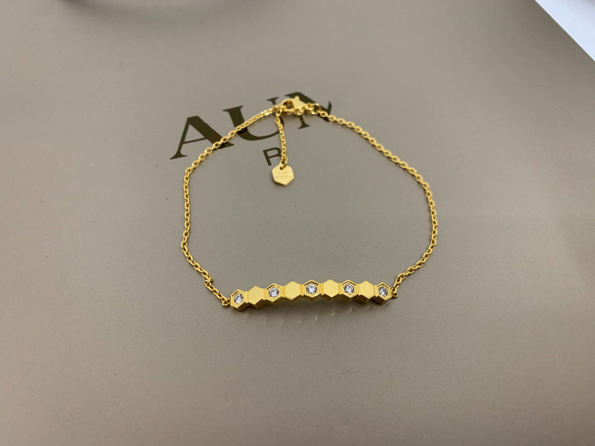[Elara jewelsry ]BEE LOVE BRACELET DIAMOND