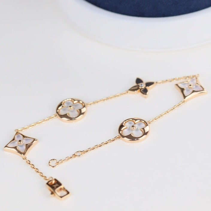 [Elara jewelsry ]LEAF CLOVER BRACELET