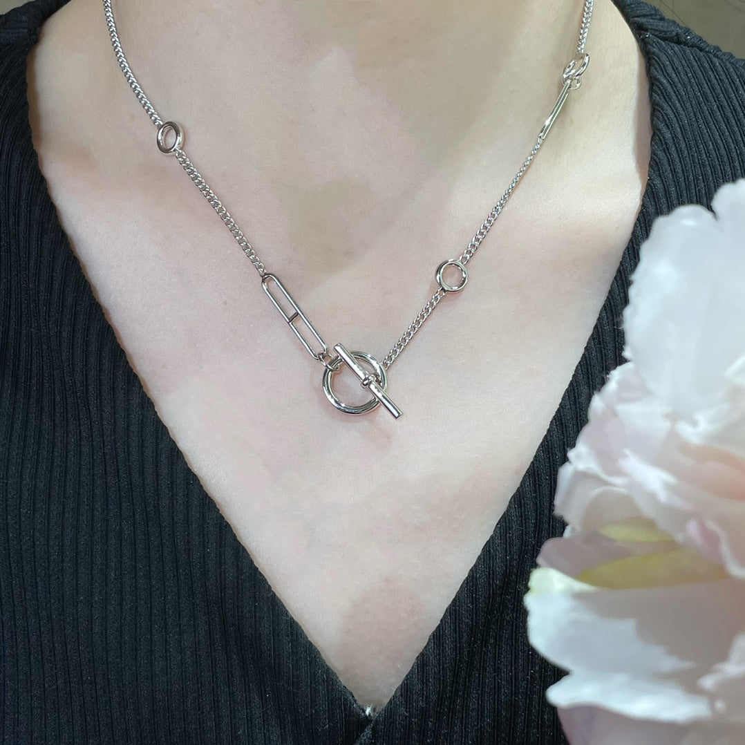 [Elara jewelsry ]HM STERLING CHAINE D'ANCRE HEART