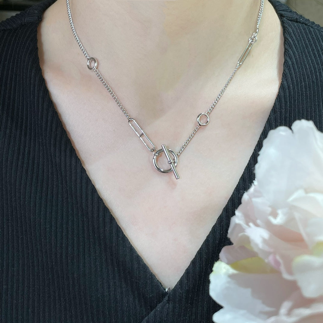 [Elara jewelsry ]HM STERLING CHAINE D'ANCRE HEART