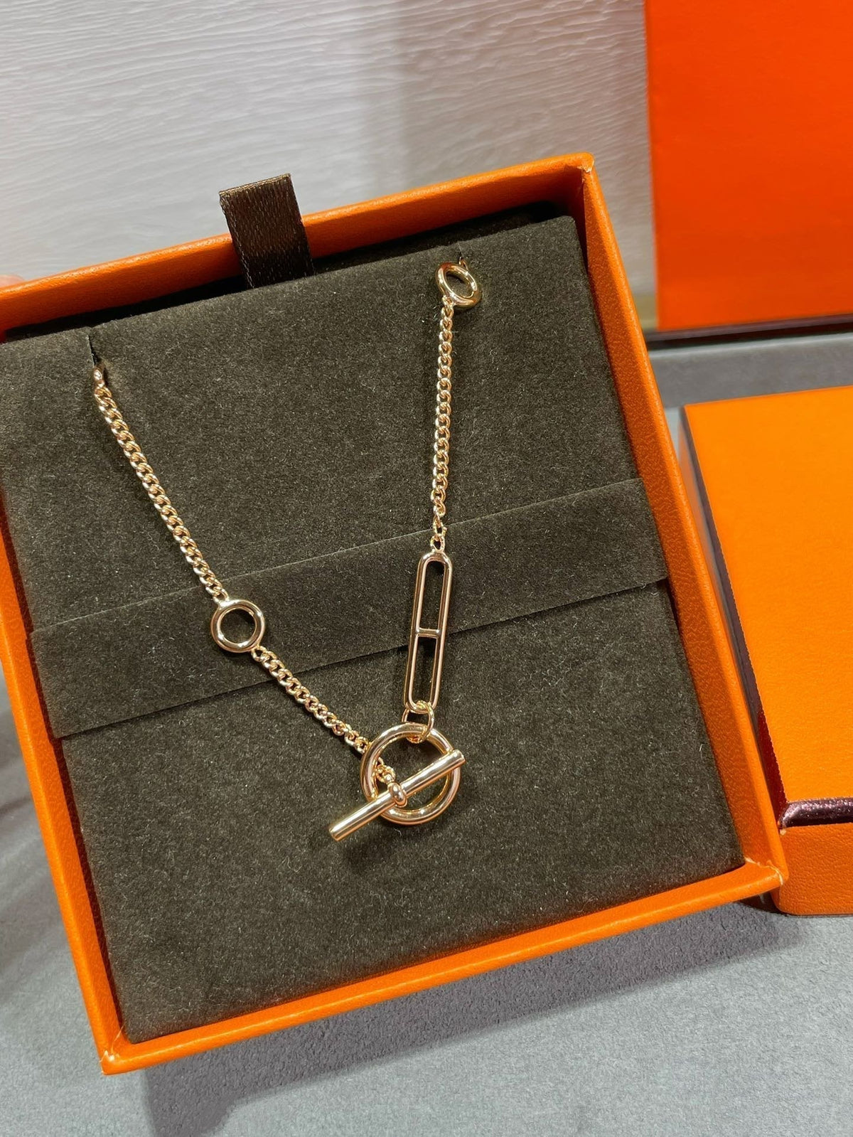 [Elara jewelsry ]HM STERLING CHAINE D'ANCRE HEART