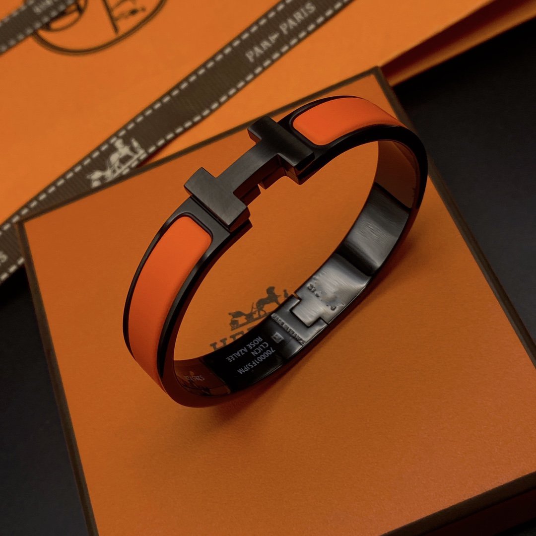 [Elara jewelsry ]CLIC HM SO BLACK OREGAN BRACELET