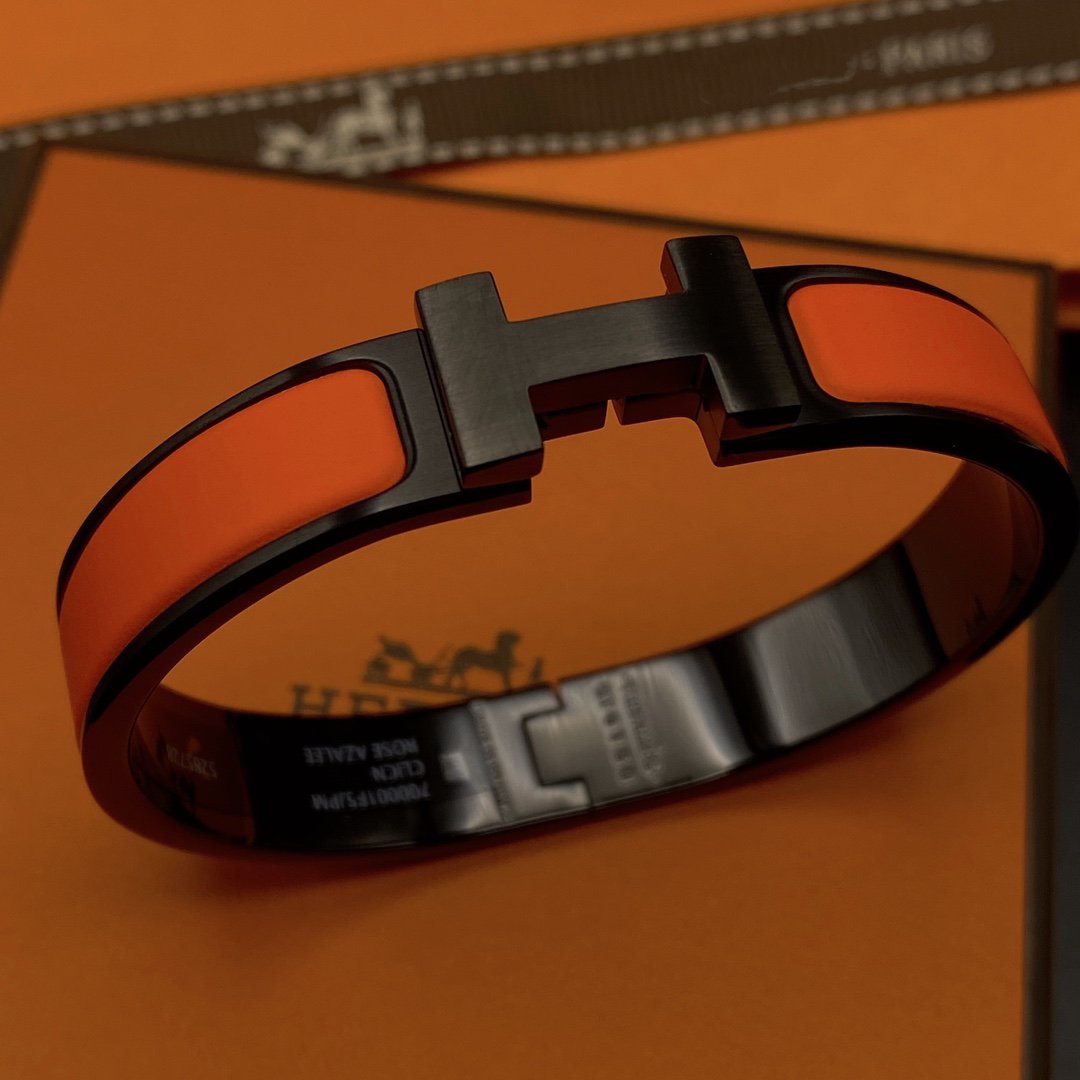 [Elara jewelsry ]CLIC HM SO BLACK OREGAN BRACELET