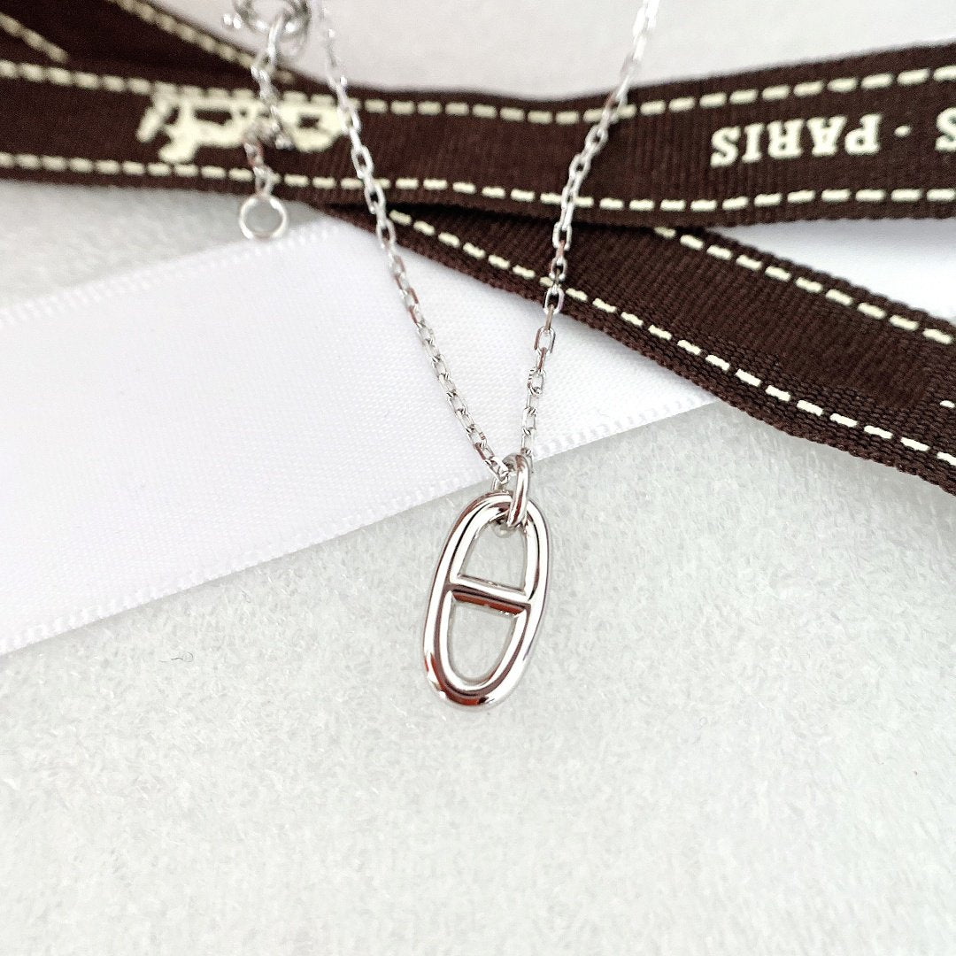 [Elara jewelsry ]HM PIG NOSE NECKLACE