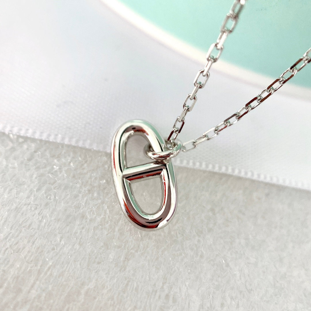 [Elara jewelsry ]HM PIG NOSE NECKLACE