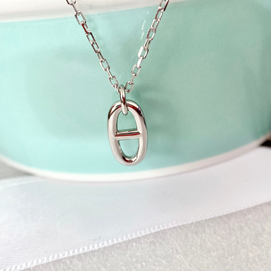 [Elara jewelsry ]HM PIG NOSE NECKLACE