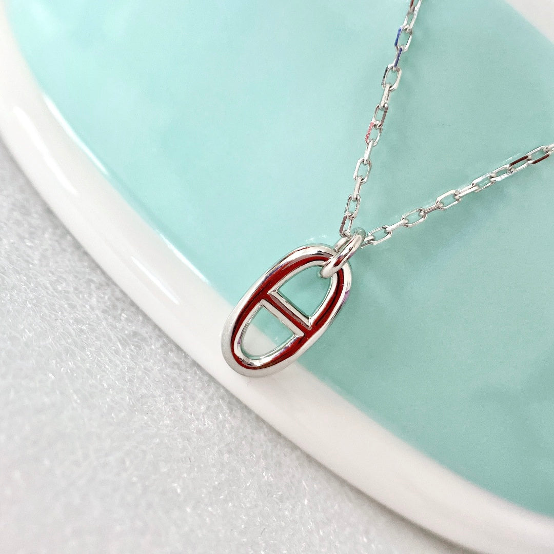 [Elara jewelsry ]HM PIG NOSE NECKLACE